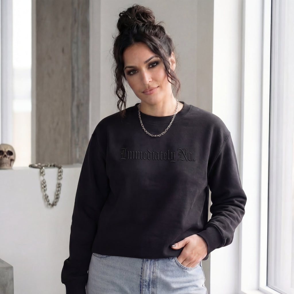 Immediately No. Gothic Embroidered Shirt