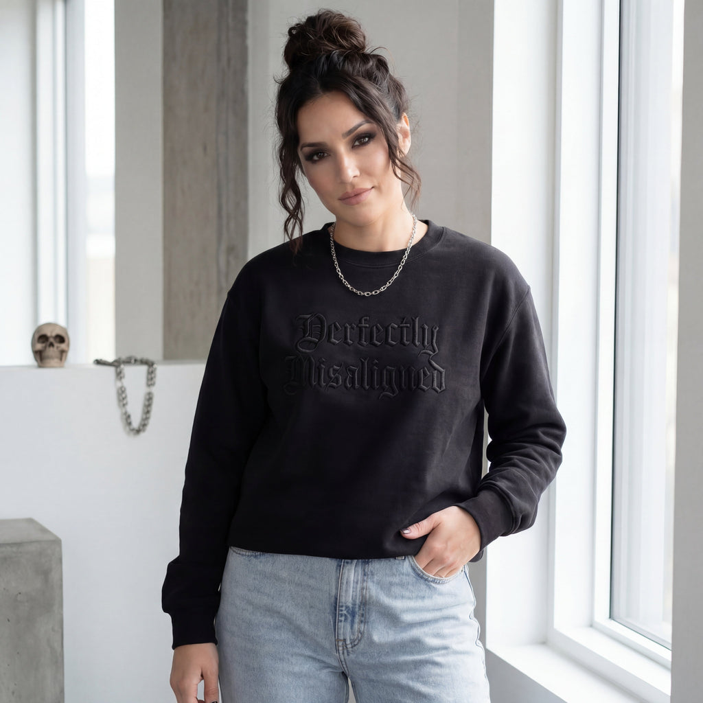 Perfectly Misaligned Embroidered Shirt