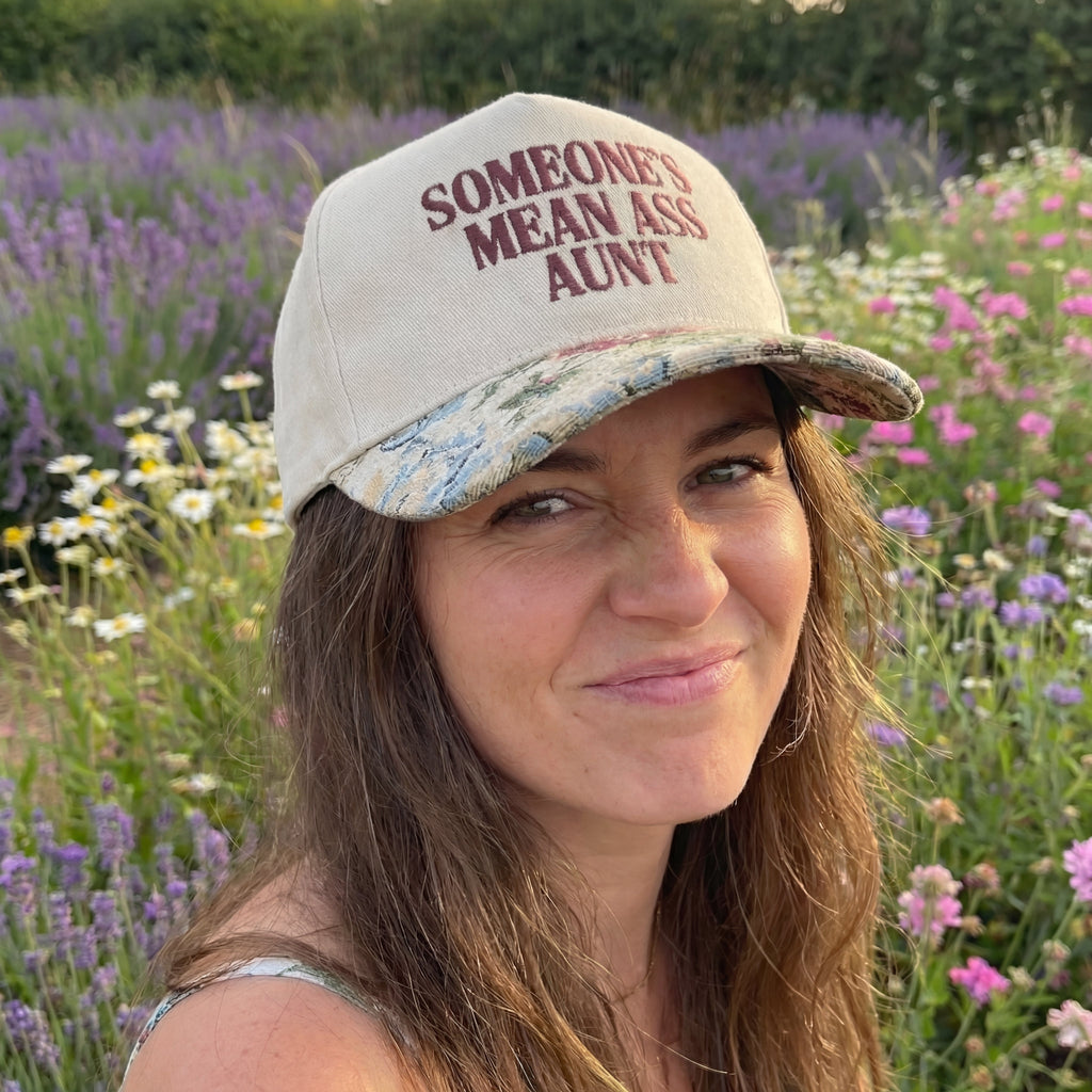 Someone's Mean Ass Aunt Floral Hat