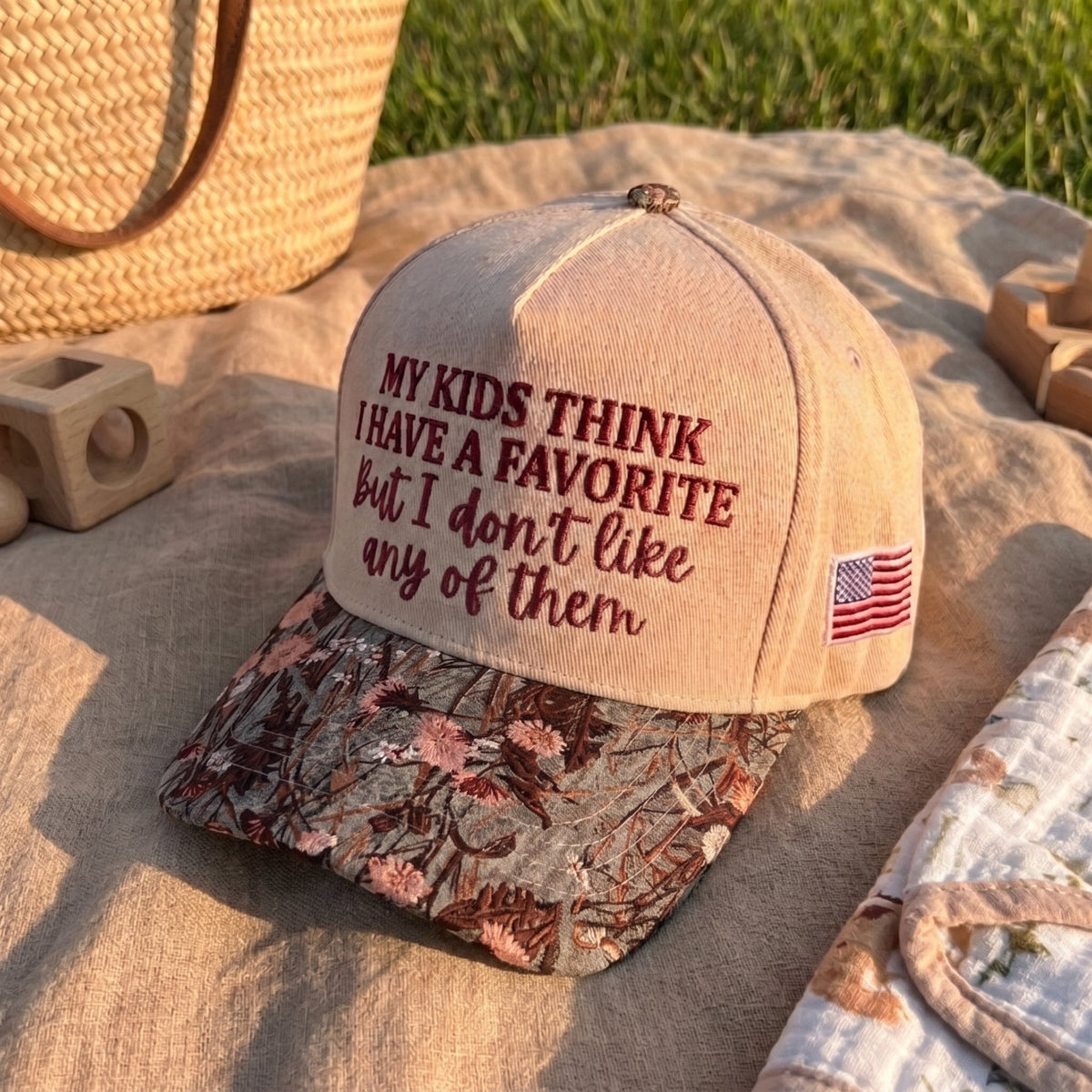Don't Like Any Of Them FLoral Hat