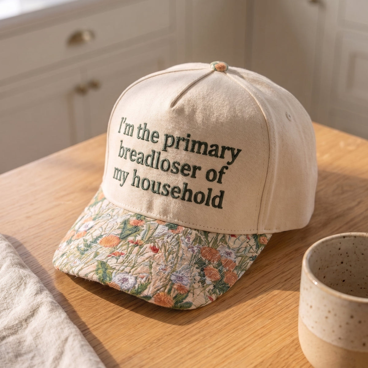 I'm The Primary Breadloser FLoral Hat
