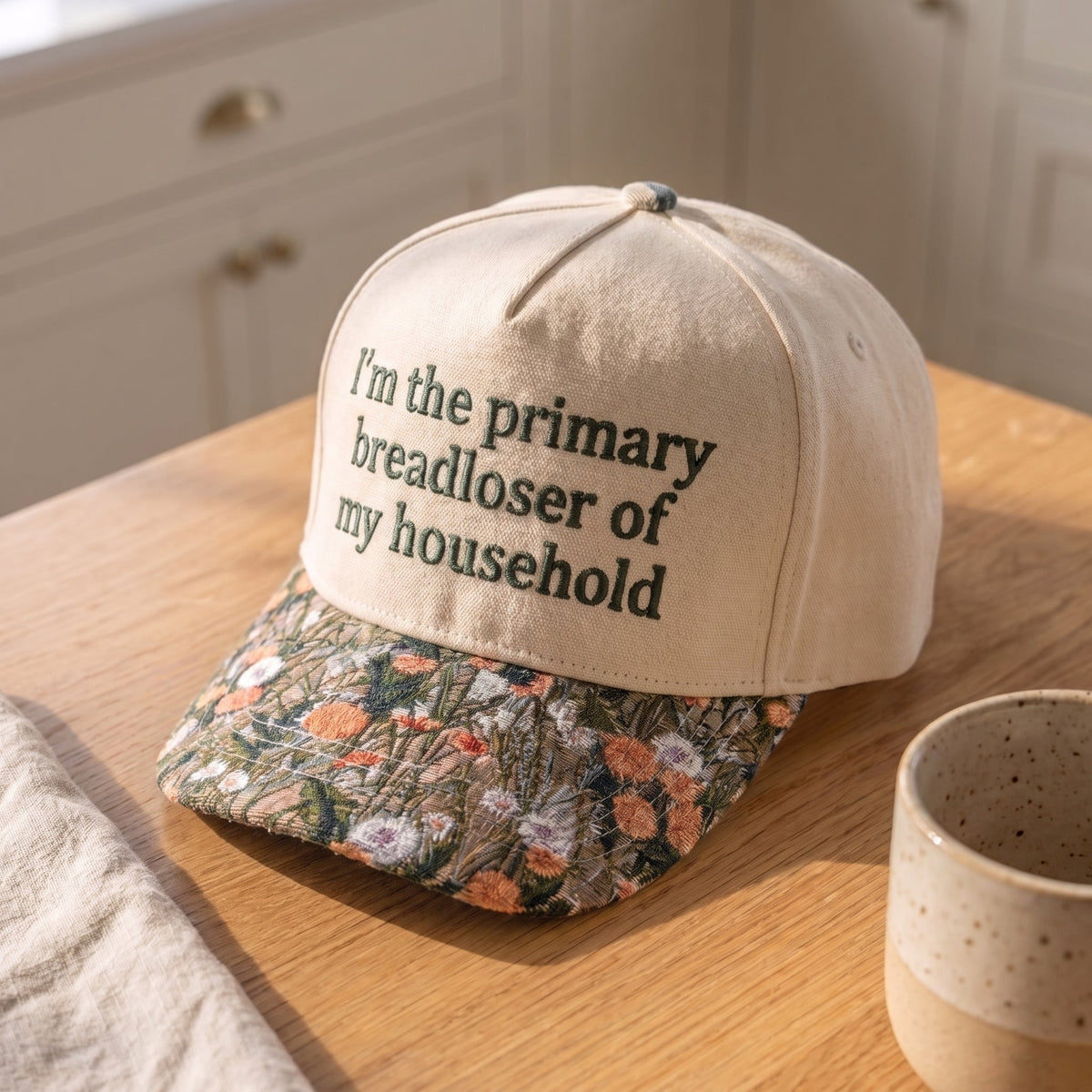 I'm The Primary Breadloser FLoral Hat