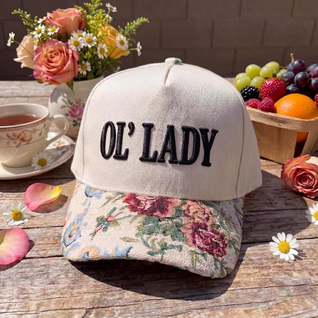 OL' LADY FLoral Hat