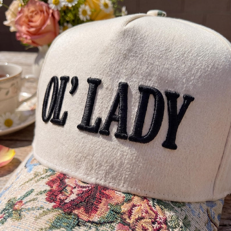 OL' LADY FLoral Hat