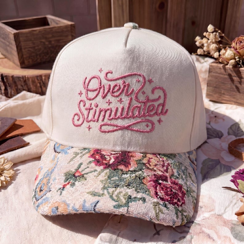 Overstimulated FLoral Hat