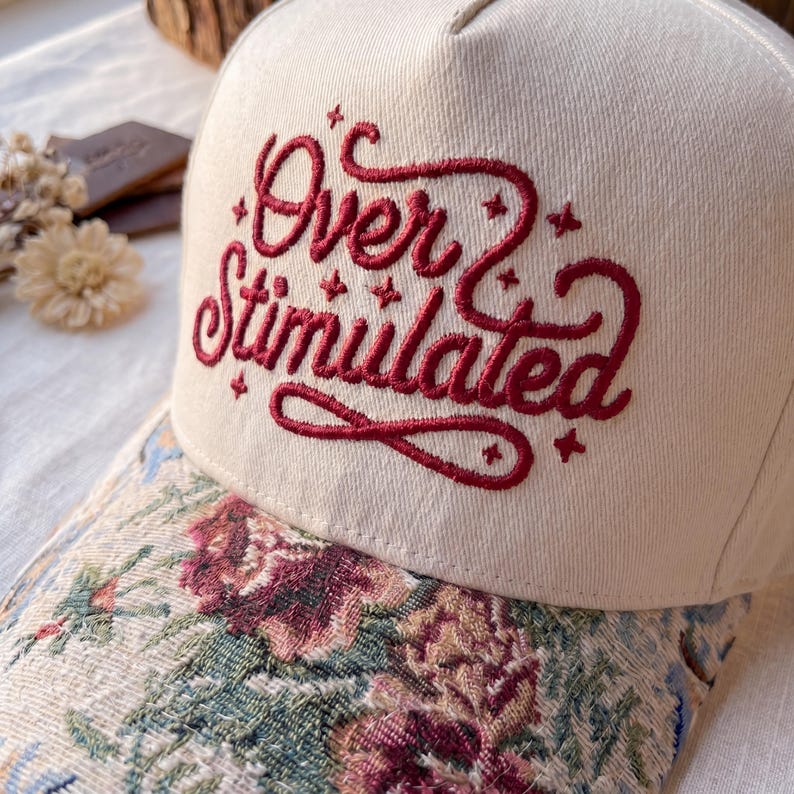 Overstimulated FLoral Hat
