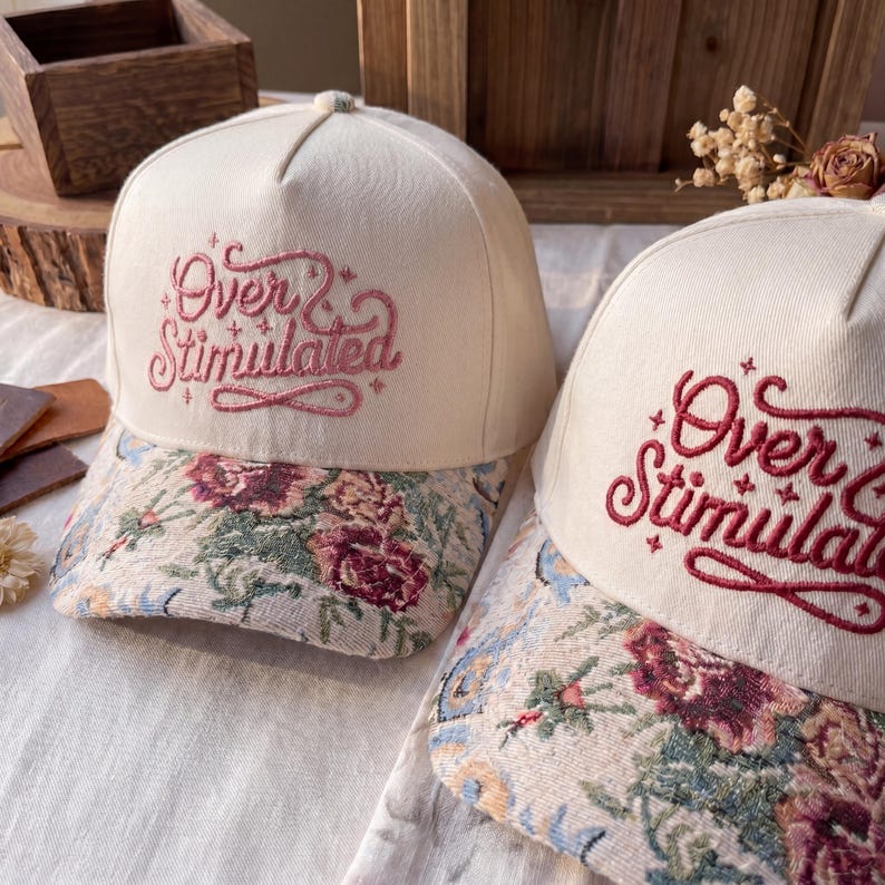 Overstimulated FLoral Hat