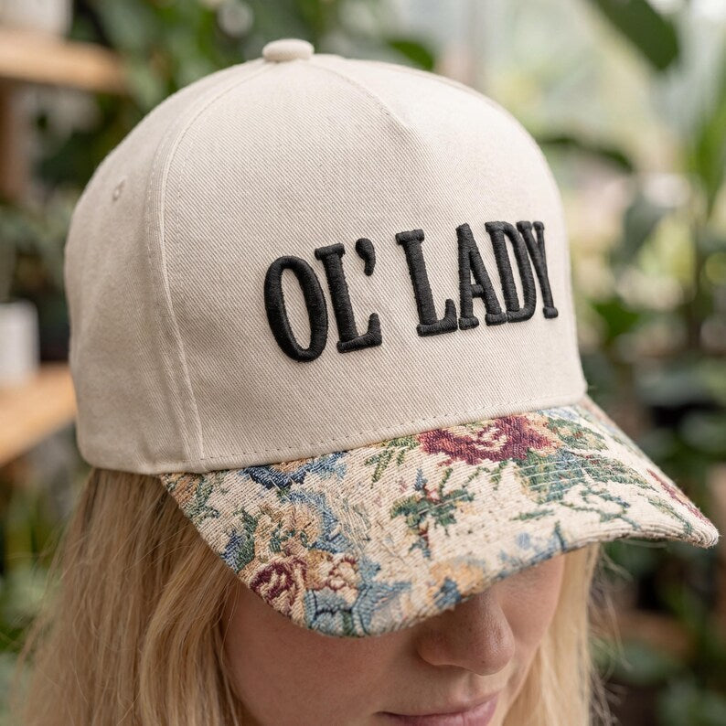 OL' LADY FLoral Hat