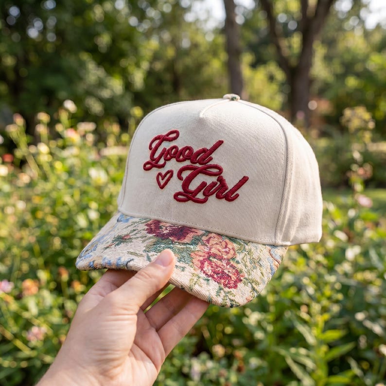 Good Girl FLoral Hat