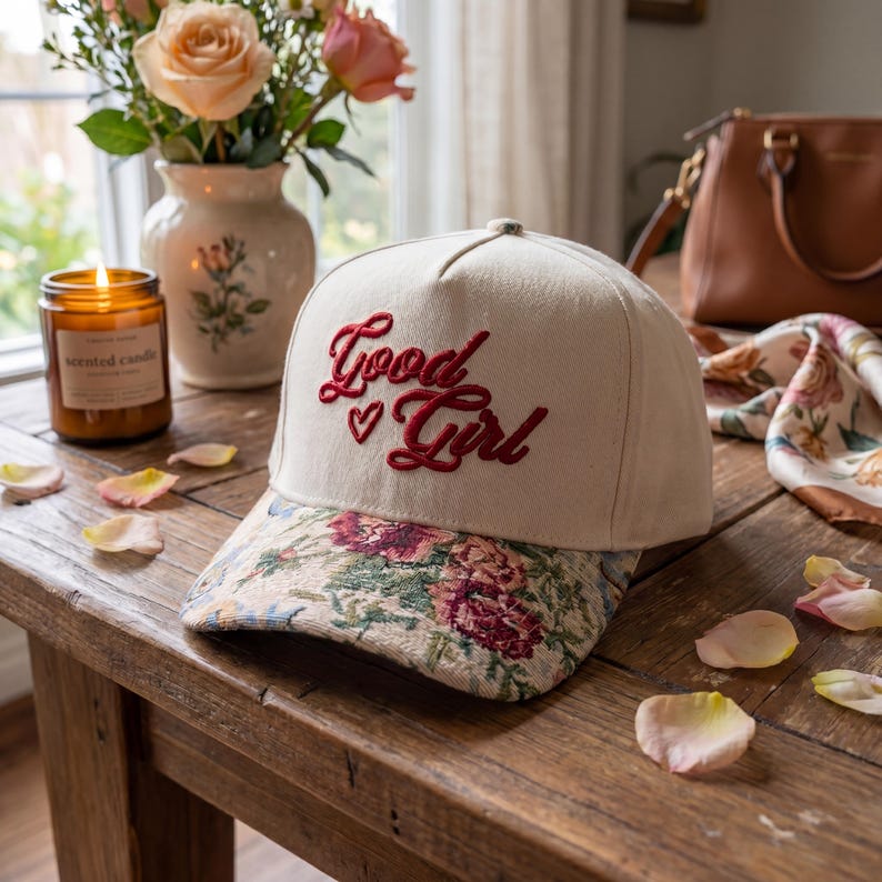 Good Girl FLoral Hat