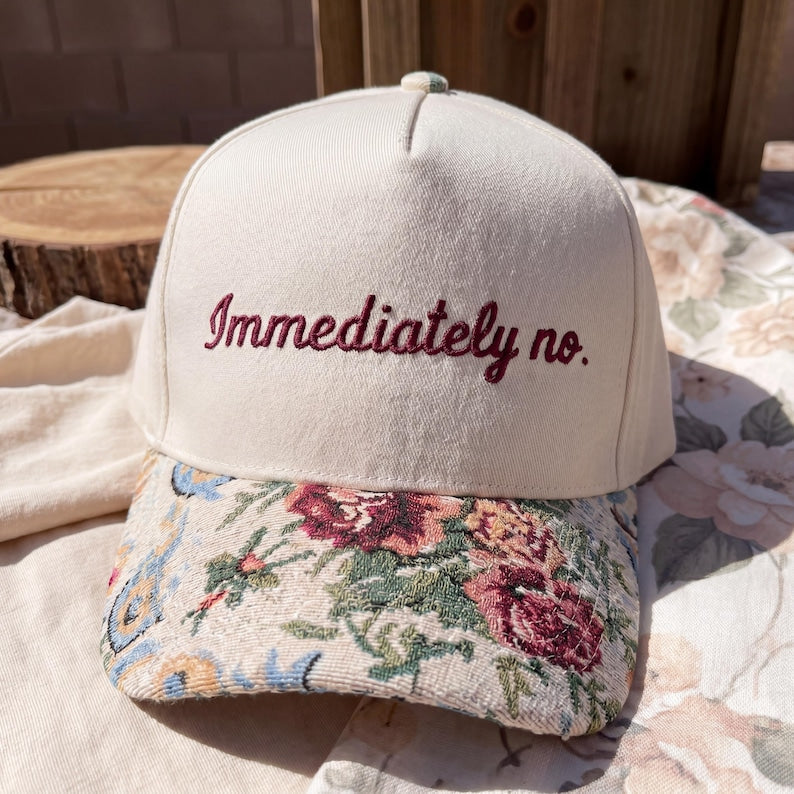 Immediately No. FLoral Hat