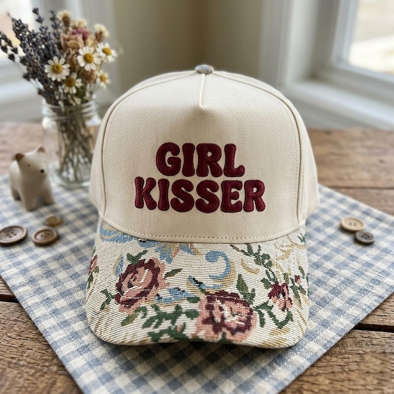 Girl Kisser FLoral Hat