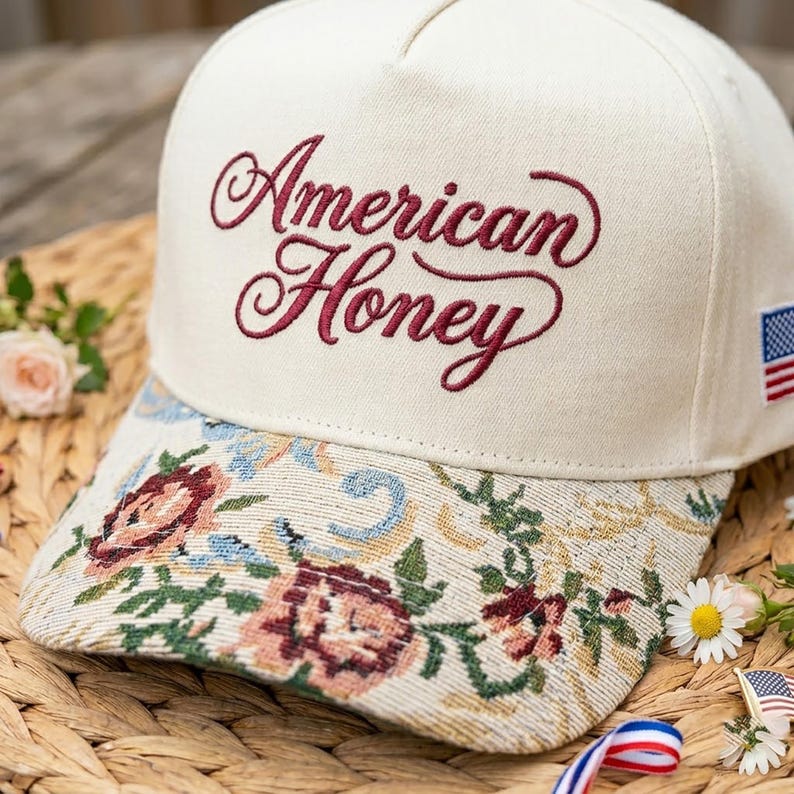 American Honey FLoral Hat