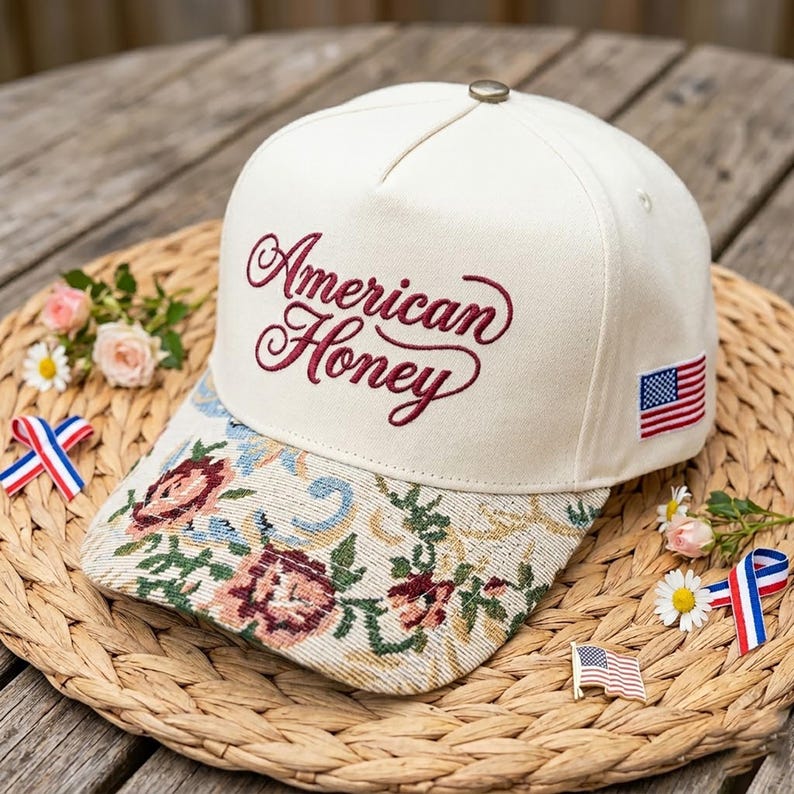 American Honey FLoral Hat