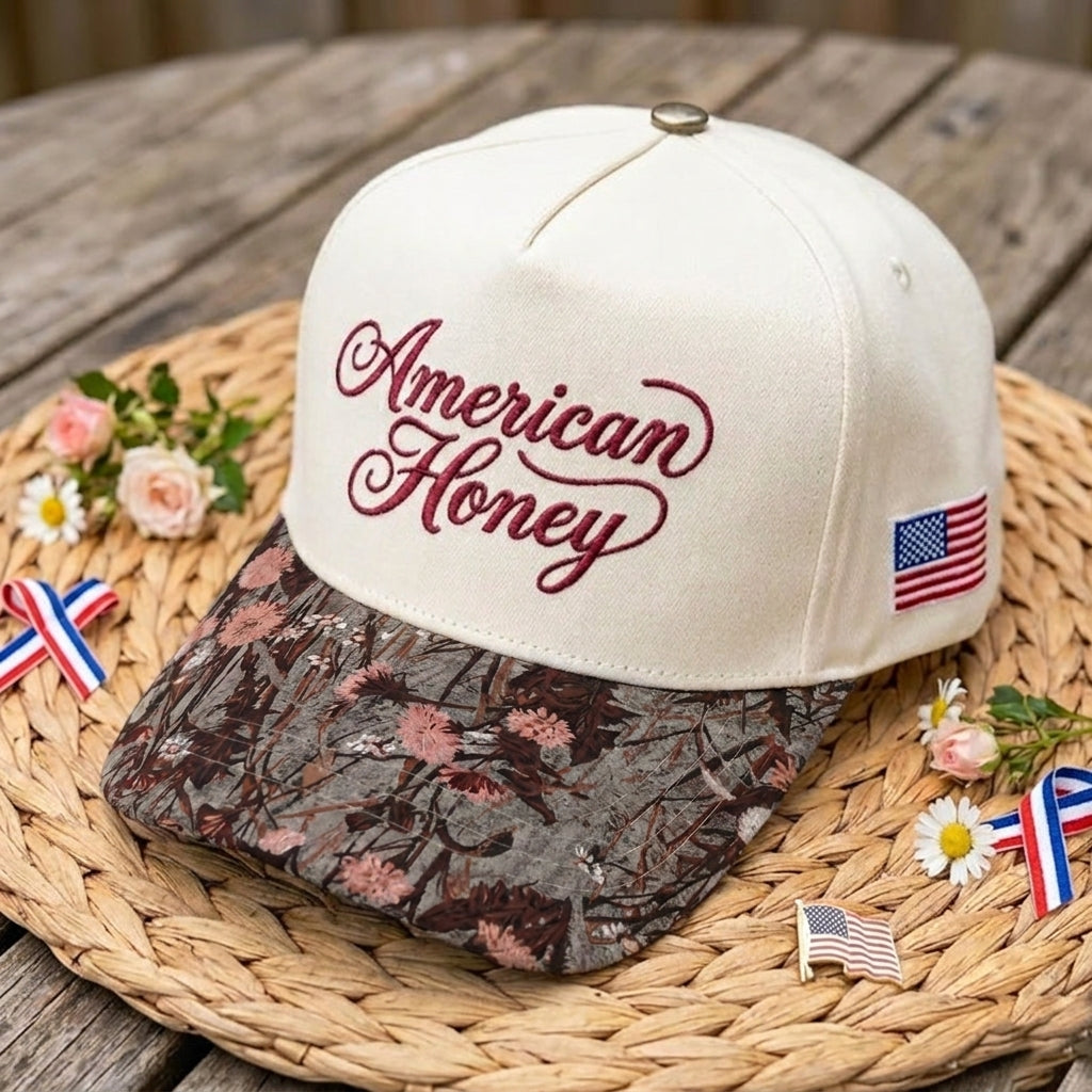 American Honey FLoral Hat