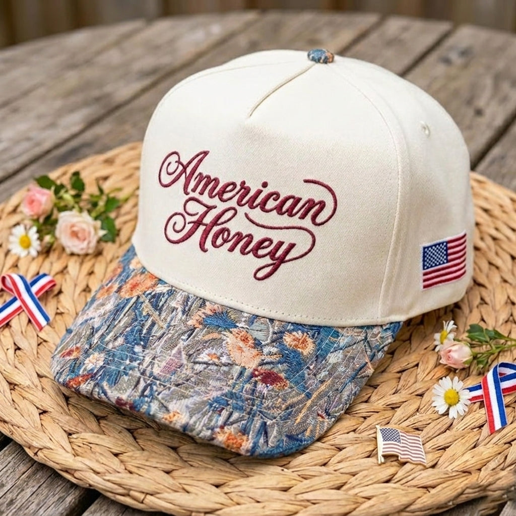 American Honey FLoral Hat