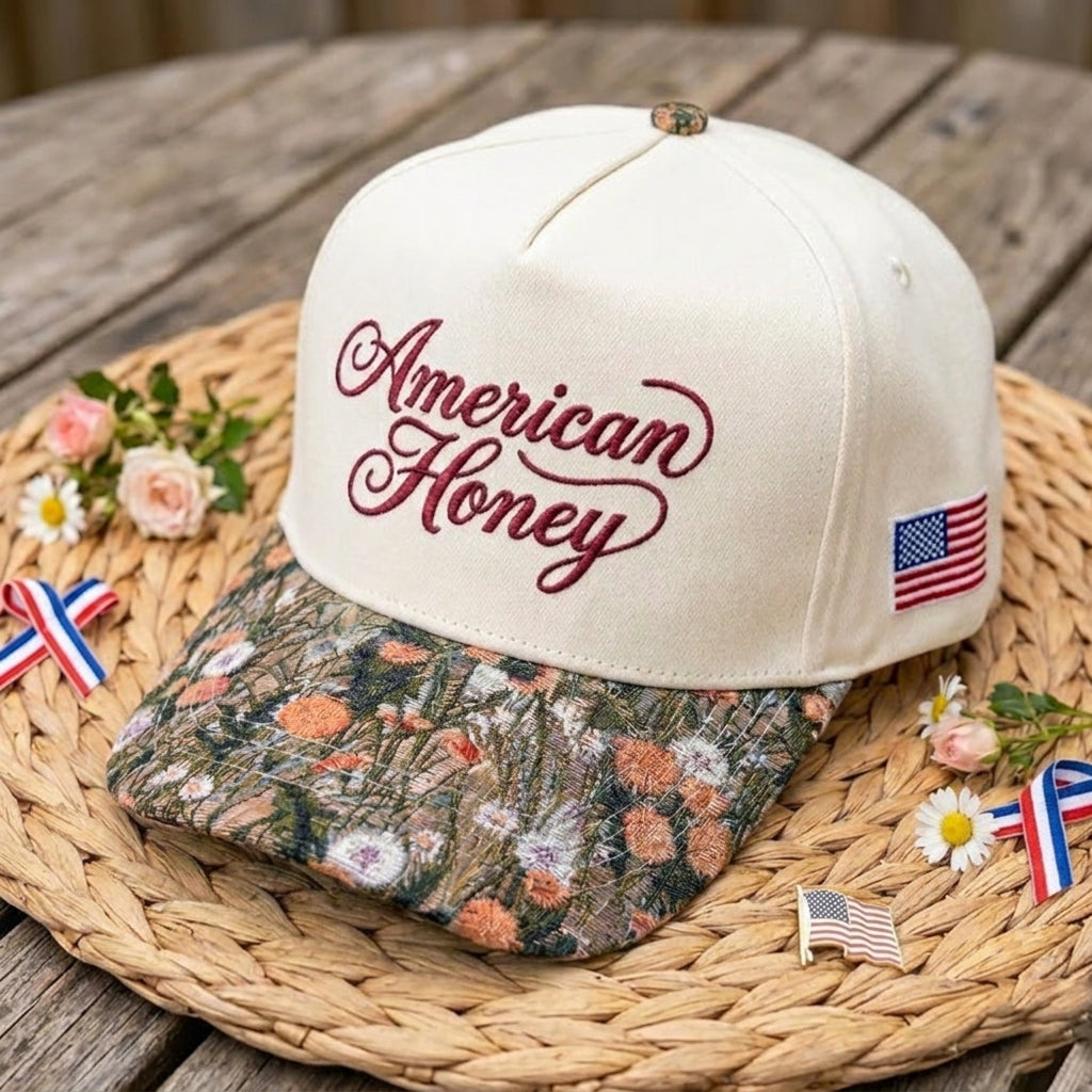 American Honey FLoral Hat
