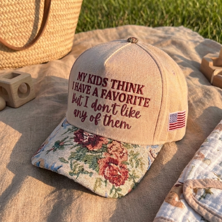 Don't Like Any Of Them FLoral Hat