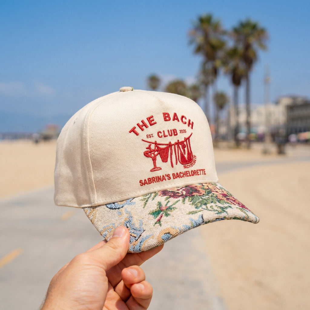 Custom The Bach Club Floral Hat