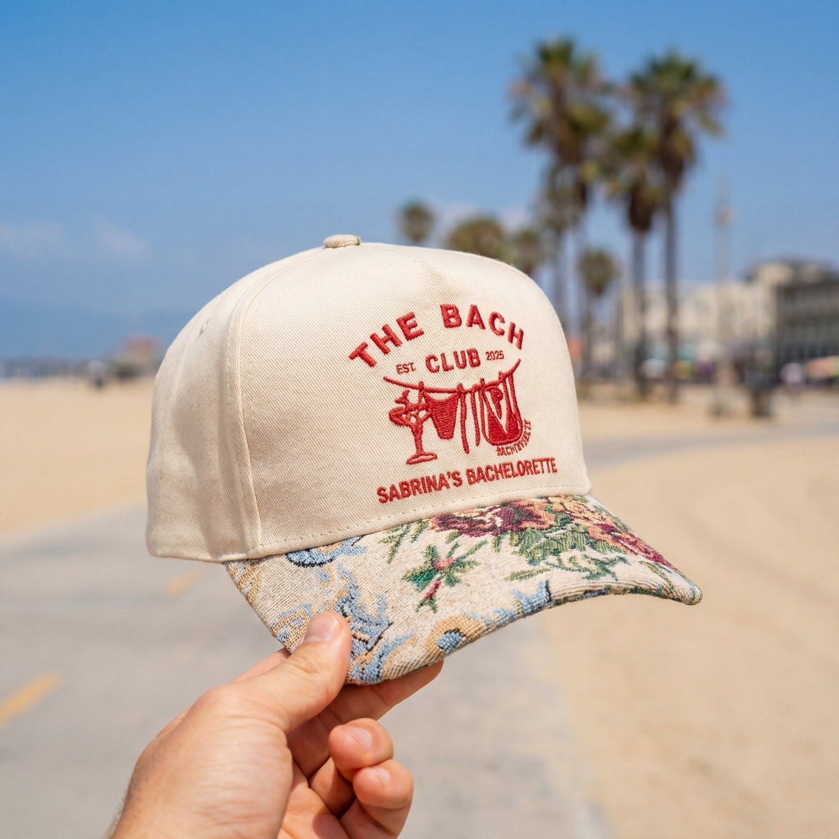 Custom The Bach Club Floral Hat
