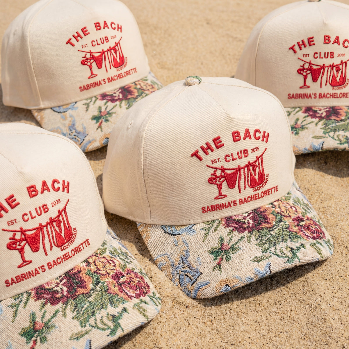 Custom The Bach Club Floral Hat