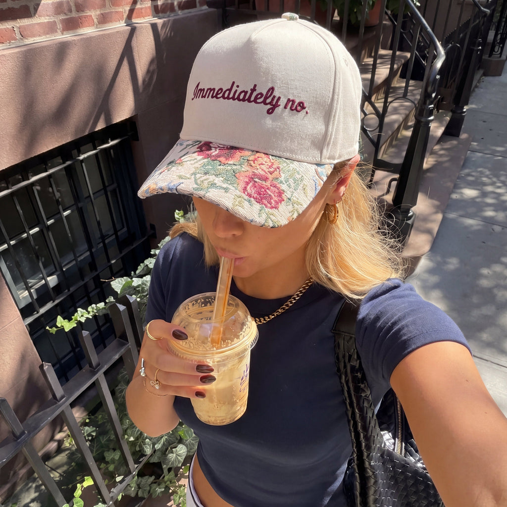 Immediately No. FLoral Hat