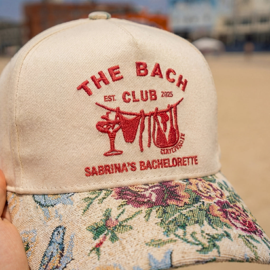 Custom The Bach Club Floral Hat