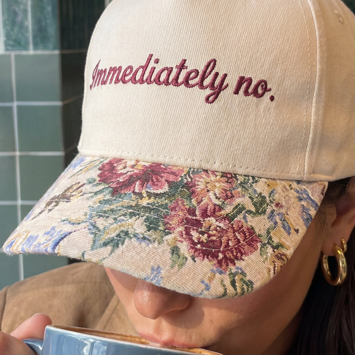 Immediately No. FLoral Hat